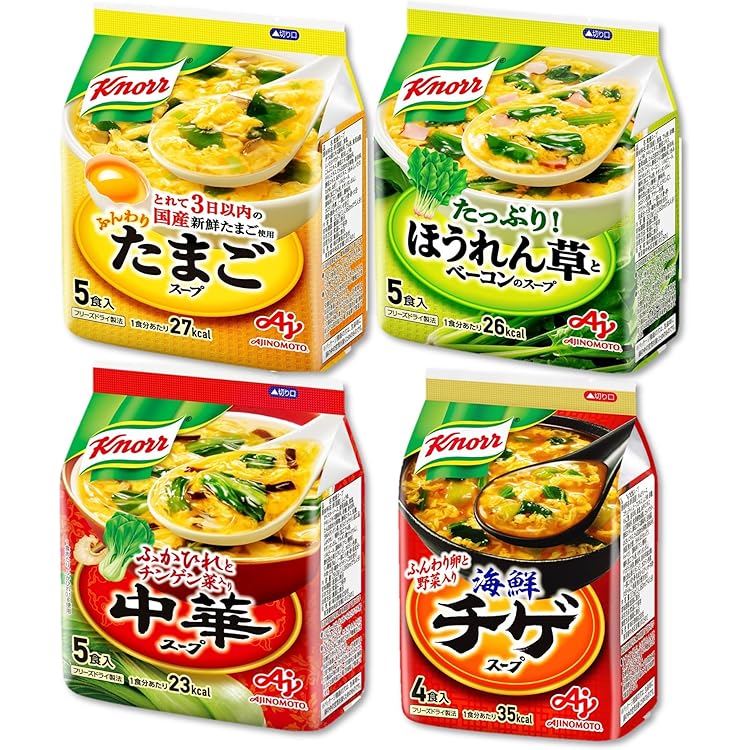 Amazon | 理研ビタミン わかめスープ スパイシーねぎ塩スープ 8袋×6個
